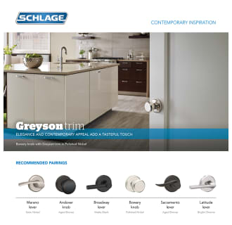 A thumbnail of the Schlage F80-BRW-GSN Schlage F80-BRW-GSN