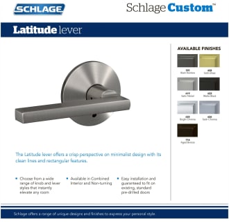 A thumbnail of the Schlage FC172-LAT-CEN Alternate View