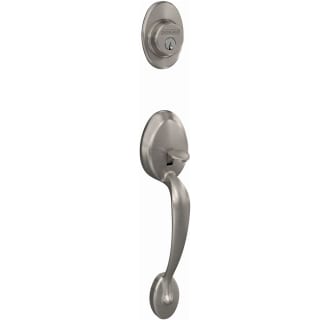 A thumbnail of the Schlage FC58-PLY Schlage-FC58-PLY-Satin Nickel Angled Left View