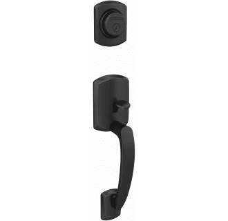A thumbnail of the Schlage FC92-GRW Schlage-FC92-GRW-Matte Black Angled Left View