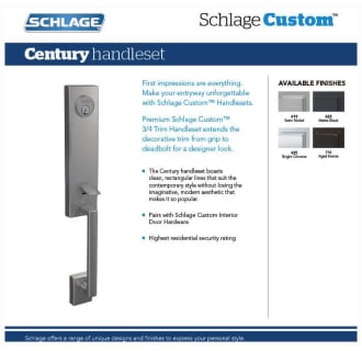 A thumbnail of the Schlage FCT58-CEN Alternate View