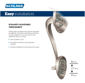 A thumbnail of the Schlage FE285-GRW-MER-LH Alternate Image