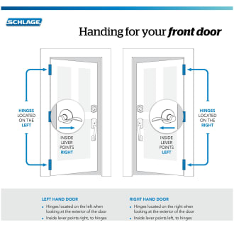 A thumbnail of the Schlage FE285-GRW-MER-LH Alternate Image