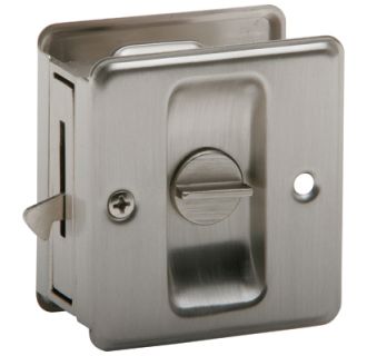 Emtek 2101-US4 Pocket Door Passage Set in Satin Brass