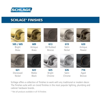 A thumbnail of the Schlage FE576-CAM-FLA Schlage FE576-CAM-FLA
