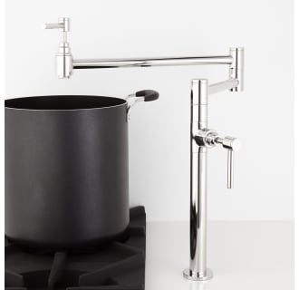 Pot filler kitchen faucet