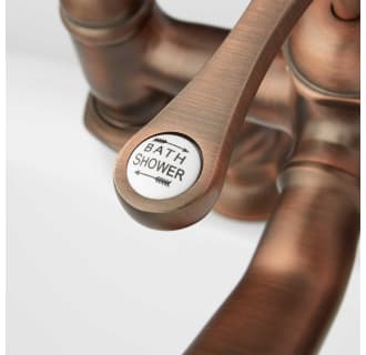 A thumbnail of the Signature Hardware 906537 Signature Hardware-906537-Handle Close Up - Oil Rubbed Bronze