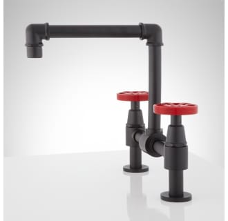 A thumbnail of the Signature Hardware 929279 Signature Hardware-929279-Black and Red Handles - Side