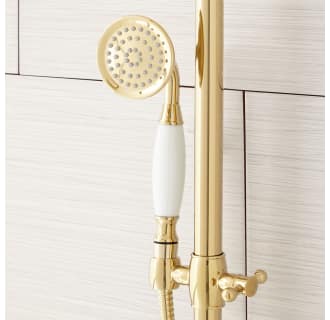 A thumbnail of the Signature Hardware 939624 Signature Hardware-939624-Polished Brass Hand Shower