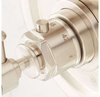 A thumbnail of the Signature Hardware 940601-10-6 Signature Hardware-940601-10-6-Brushed Nickel Temperature Detail
