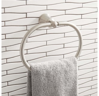 A thumbnail of the Signature Hardware 940982 Signature Hardware-940982-Brushed Nickel-Towel Ring