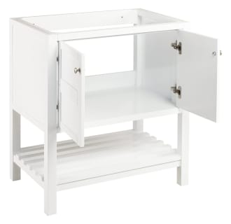 A thumbnail of the Signature Hardware 942014-8 Signature Hardware-942014-8-Vanity Cabinet Base Only Opened View at Angle