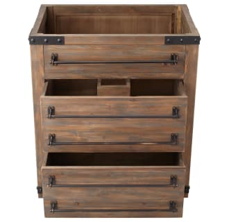 A thumbnail of the Signature Hardware 942173-8 Signature Hardware-942173-8-Vanity Cabinet Base Only Raised Front Open View