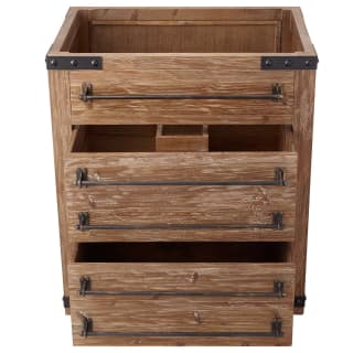 A thumbnail of the Signature Hardware 942173-8 Signature Hardware-942173-8-Vanity Cabinet Base Only Raised Front Open View