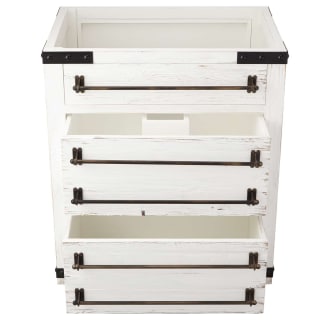 A thumbnail of the Signature Hardware 942173-8 Signature Hardware-942173-8-Vanity Cabinet Base Only Raised Front Open View