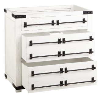 A thumbnail of the Signature Hardware 942285-8 Signature Hardware-942285-8-Vanity Cabinet Base Only Opened View at Angle