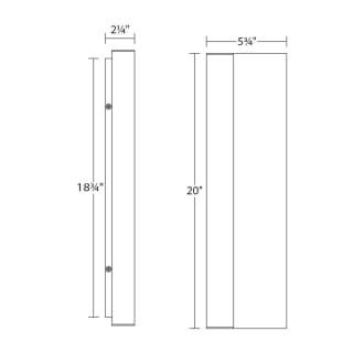 A thumbnail of the Sonneman 7250-WL Alternate Image