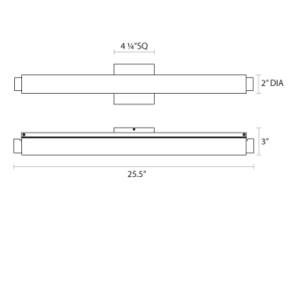 A thumbnail of the Sonneman 2431-DT 2431-DT Line Drawing