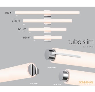 A thumbnail of the Sonneman 2430-FT Sonneman Tubo Slim Collection