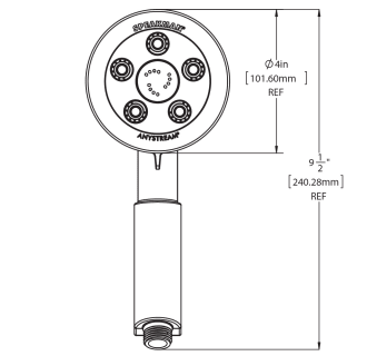 A thumbnail of the Speakman VS-3010-E175 Speakman-VS-3010-E175-Dimensional Diagram