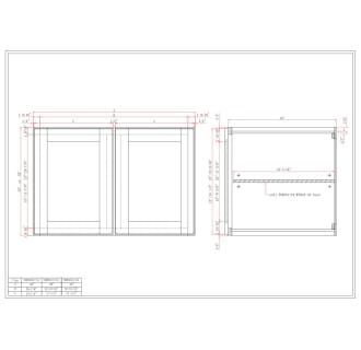 A thumbnail of the Sunny Wood SHW3624-24-A Dimensions