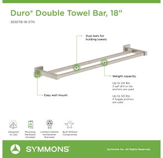 A thumbnail of the Symmons 363DTB-18 Alternate Image