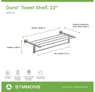 A thumbnail of the Symmons 363TS-22 Alternate Image