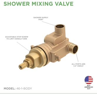 A thumbnail of the Symmons 46-1-BODY Shower Valve