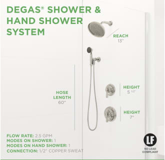 A thumbnail of the Symmons 5405 Degas Shower System