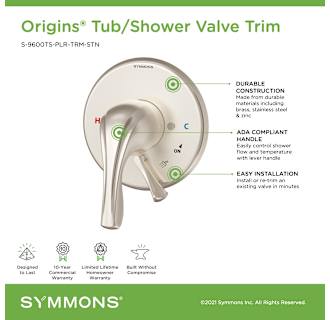 A thumbnail of the Symmons S-9600TS-PLR-TRM Alternate Image