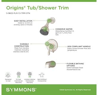 A thumbnail of the Symmons S-9602-PLR-1.5-TRM Alternate Image