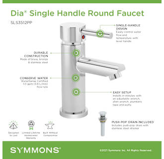 A thumbnail of the Symmons SLS3512PP Alternate Image