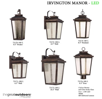 A thumbnail of the The Great Outdoors 72176-189-L Irvington Manor LED Collection