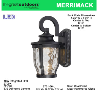 A thumbnail of the The Great Outdoors 8761-66-L Dimensions