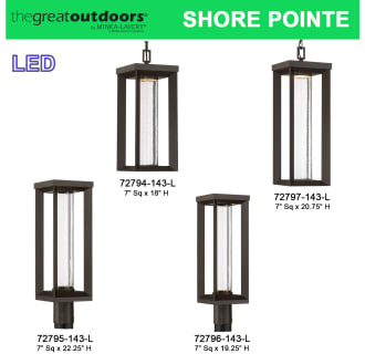 A thumbnail of the The Great Outdoors 72794 Shore Pointe Post and Pendant Collection