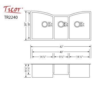 A thumbnail of the Ticor TR2240 Dimensions