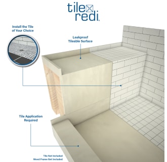 A thumbnail of the Tile Redi P3660RRB36KIT Alternate Image