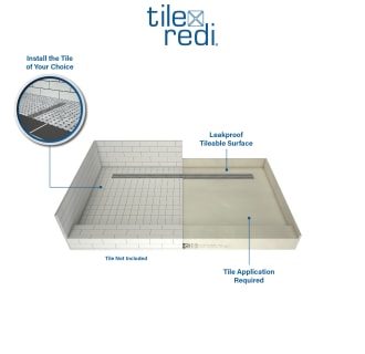 A thumbnail of the Tile Redi RT3660R-PVC-SQ Alternate Image