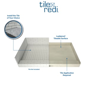 A thumbnail of the Tile Redi WF3060R-PVC-2.5 Alternate Image
