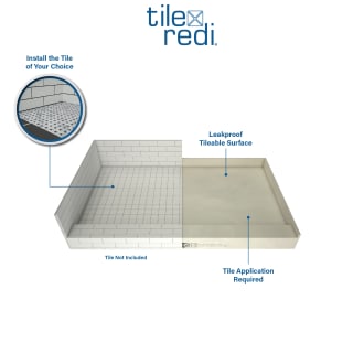 A thumbnail of the Tile Redi WF3636R-PVC Alternate Image