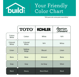 A thumbnail of the TOTO C454CUF Toto-C454CUF-Color Chart