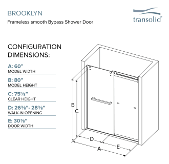 A thumbnail of the Transolid BYPT608010C-BK Alternate Image