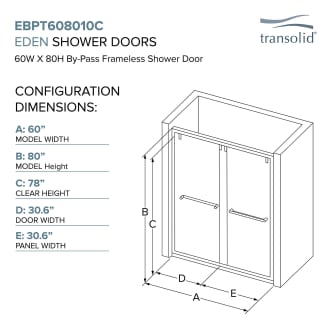 A thumbnail of the Transolid EBPT608010C-R Alternate Image