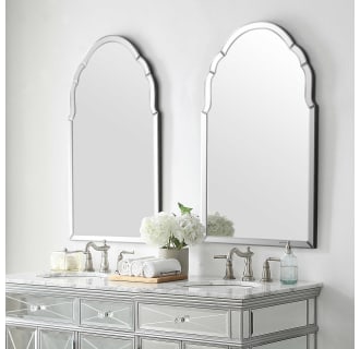 A thumbnail of the Uttermost 09149 Angled Lifestyle of Brayden Mirror