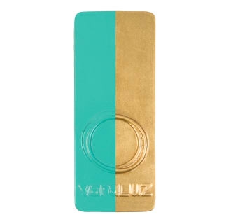 A thumbnail of the Varaluz 263M01T Varaluz-263M01T-Aqua / Gold Leaf Swatch
