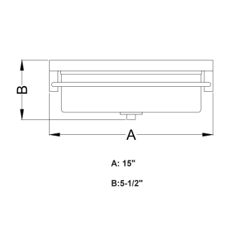 A thumbnail of the Vaxcel Lighting C0169 Line Drawing