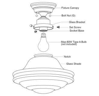 A thumbnail of the Vaxcel Lighting C0176 Alternate Image