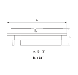 A thumbnail of the Vaxcel Lighting C0179 Line Drawing