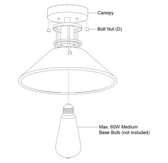 A thumbnail of the Vaxcel Lighting C0270 Alternate Image