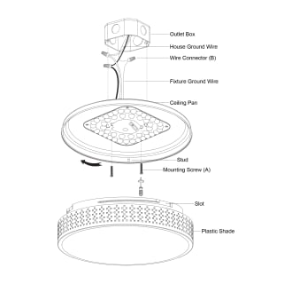 A thumbnail of the Vaxcel Lighting C0274 Alternate Image